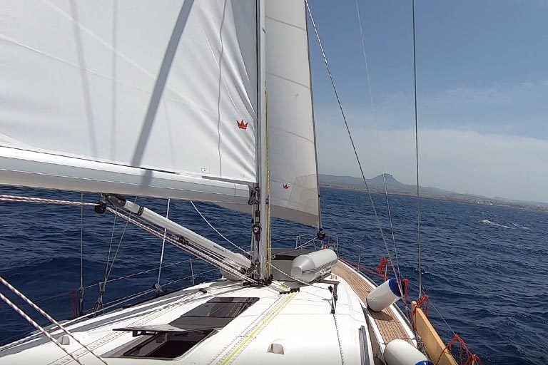 Sailing in Crete with Bavaria 51 - Green Cruises Greece